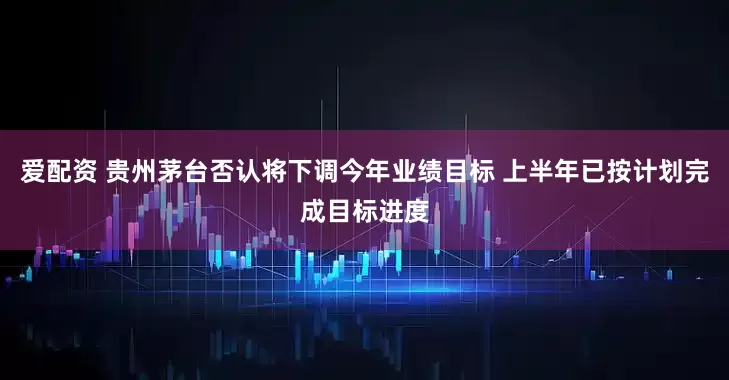 爱配资 贵州茅台否认将下调今年业绩目标 上半年已按计划完成目标进度